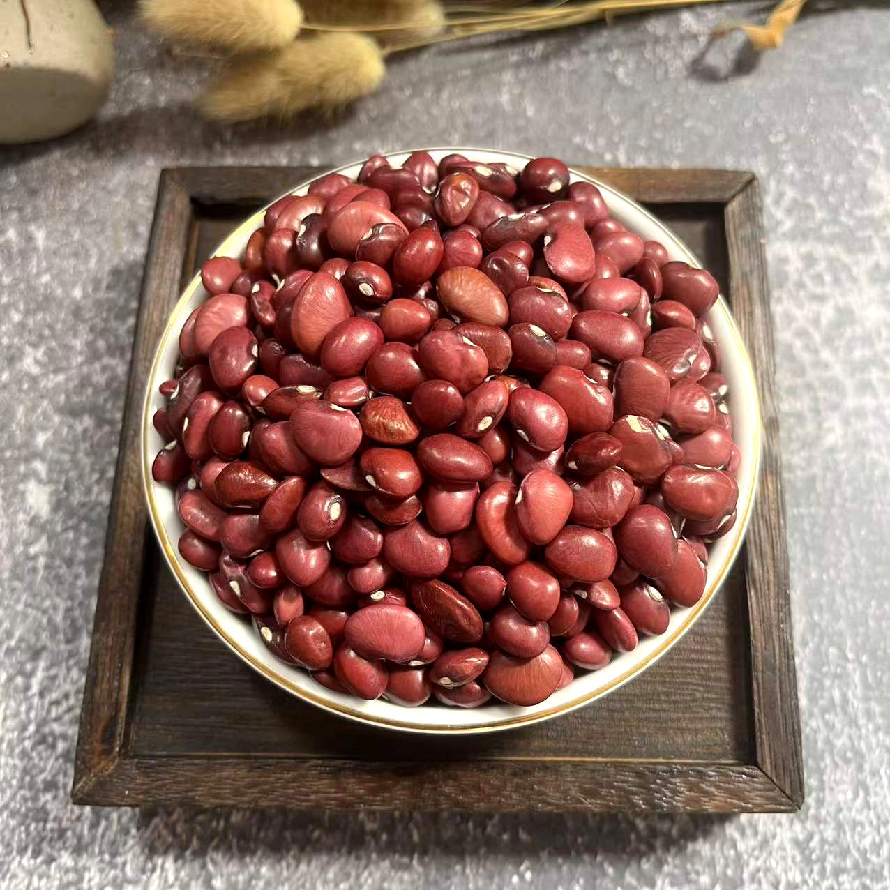 精选红豆小扁500g一斤红腰扁红芸豆新红扁豆其它