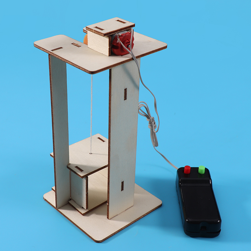 科技创意益智小发明制作diy手工材料模型电梯科学实验