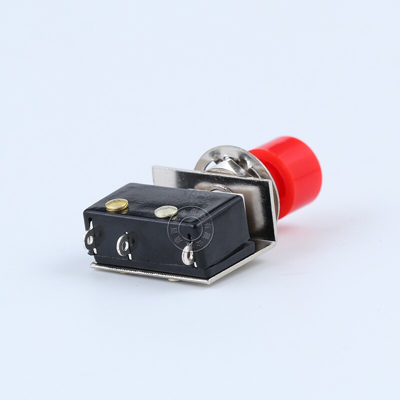 微型自复位点按钮开关ds428微动开关电源红绿8mm按钮