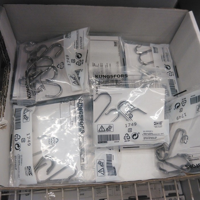 宜家家居ikeakungsfors康福斯福斯挂钩不锈钢国内代购挂钩