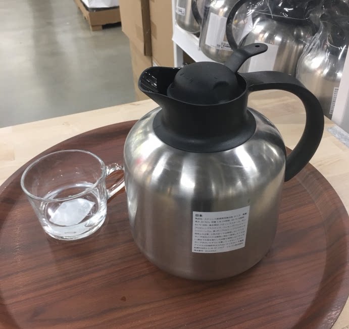 宜家正品ikea斯鲁卡保温瓶保温不锈钢开水水壶大容量保温壶