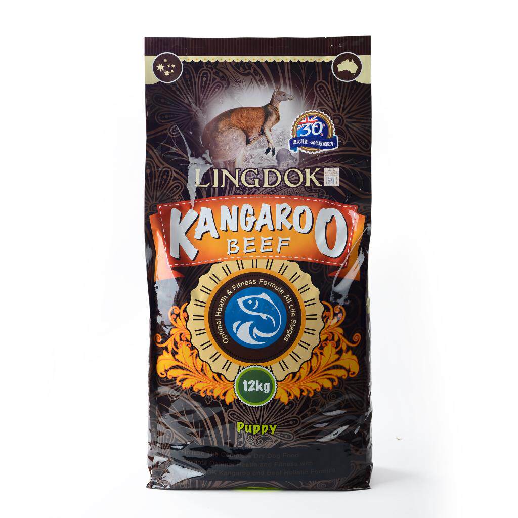 澳洲lingdok灵动狗粮宠物进口天然粮幼犬牛肉大包装12kg柯基包邮