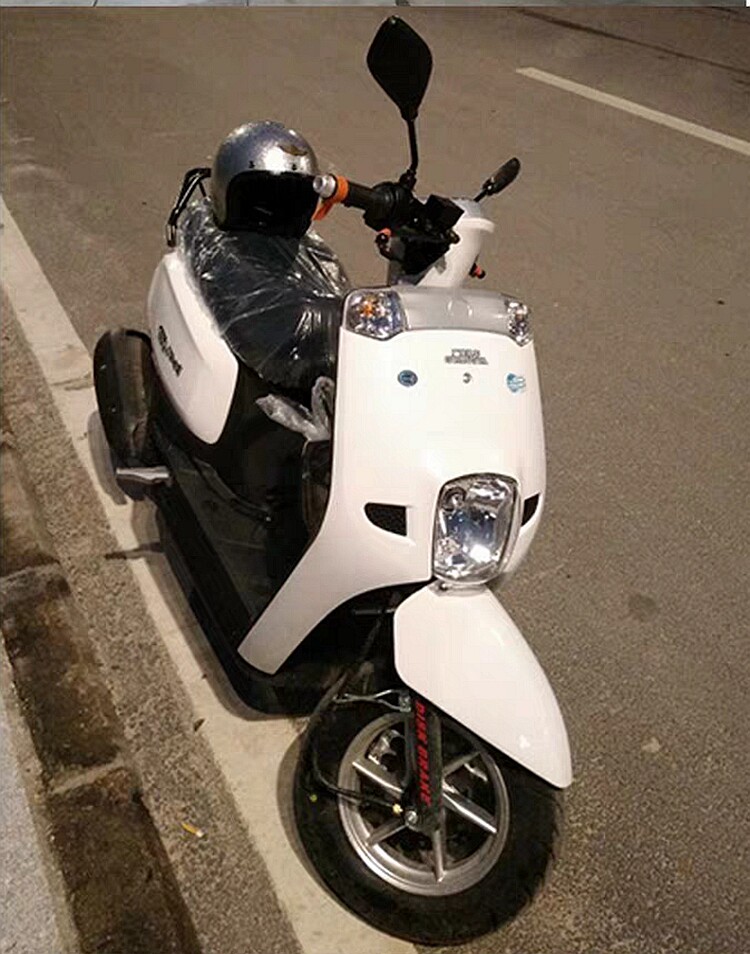 cnsy三阳酷奇s5油改全套外壳带灯带铁件车头更多电动车零