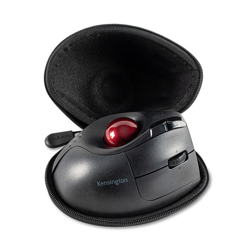 鼠标肯辛通kensington垂直轨迹球收纳包数码包适用适用k75370无线鼠标