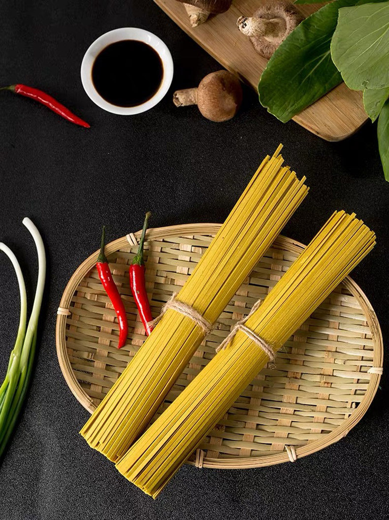 苦荞面条唐人福苦荞面袋装主食一份三包1500克面条