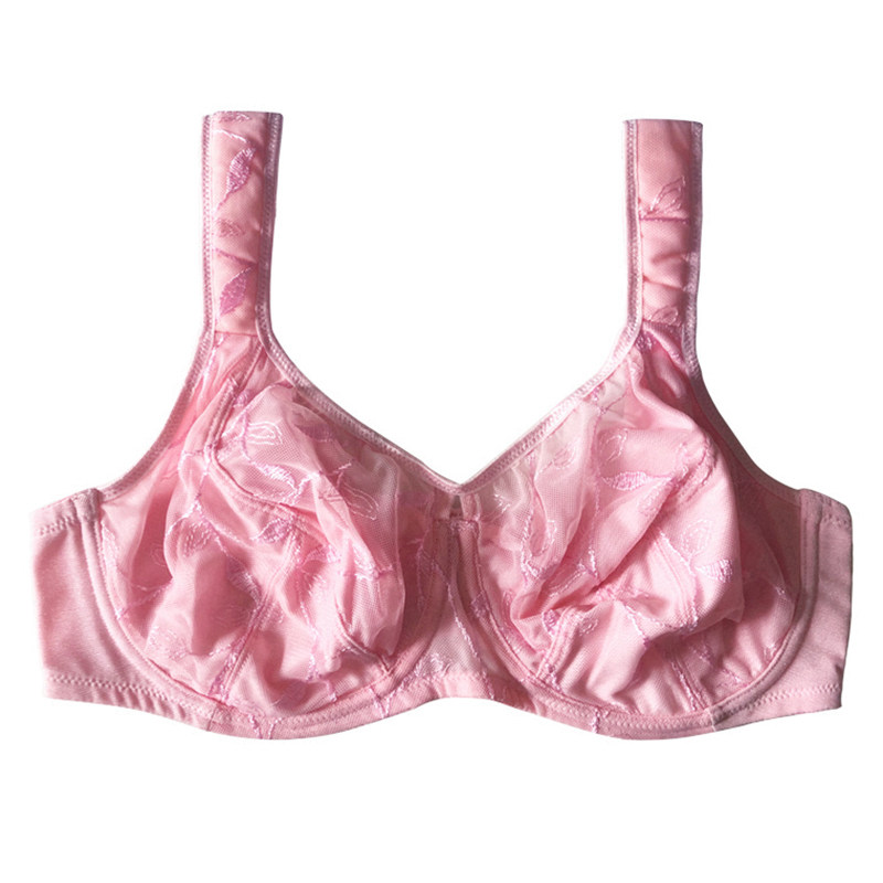 罩杯超薄文胸欧美胸衣性感薄透网纱侧收胸罩文胸