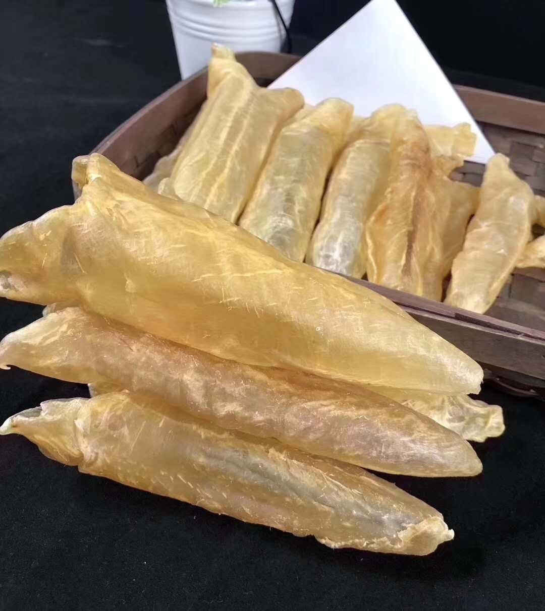 野生原生花胶黄花100g鱼胶干货正品深海海鱼花胶