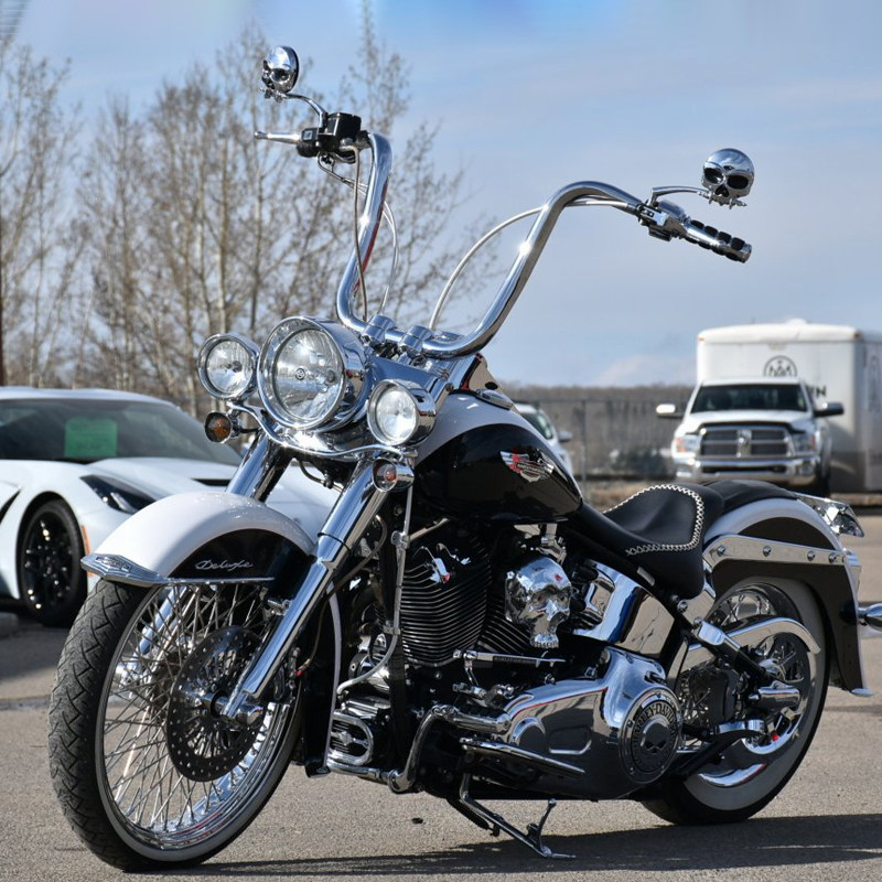 现货改装车猿猴回弯匪帮车把改装哈雷路司令继承者手把