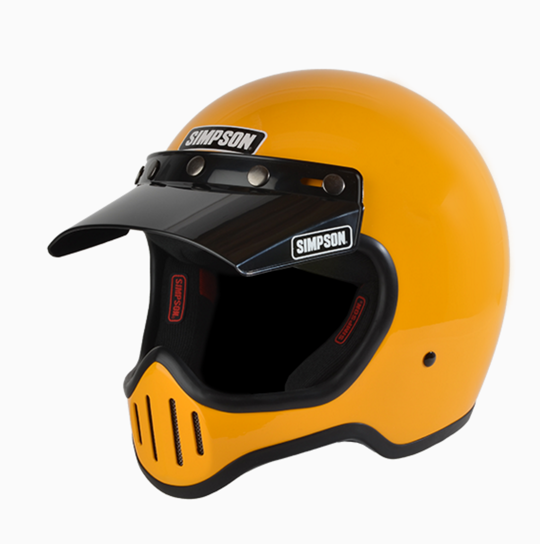 现货包邮simpson辛普森m50匪帮复古哈雷头盔印第安四季全盔凯旋