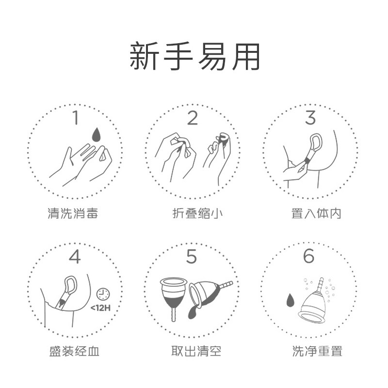 美国ipurree月经杯大容量大姨妈神器月事杯月亮杯卫生卫生棉条