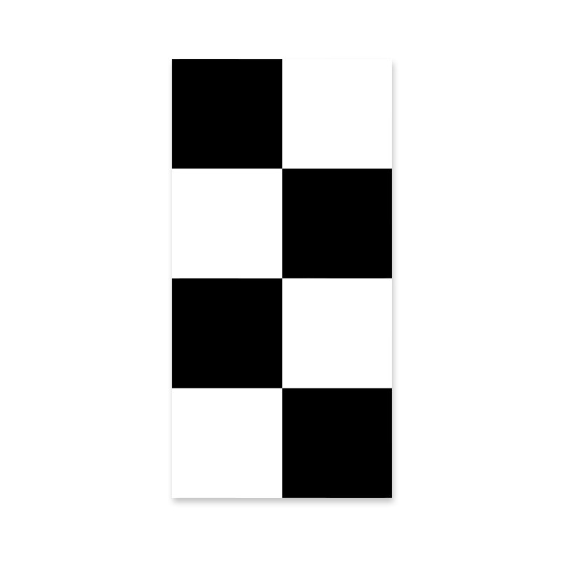 黑白方格子方块墙纸现代简约餐厅发廊美发理发服装店女装背景壁纸