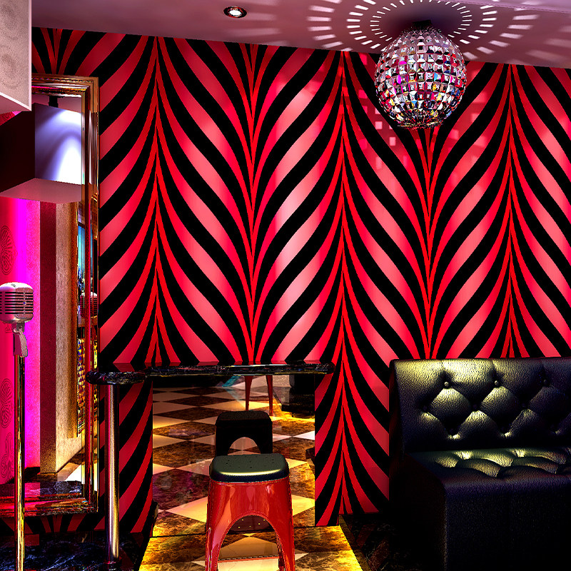 ktv墙纸歌厅闪光墙布3d反光专用酒吧主题pvc墙纸