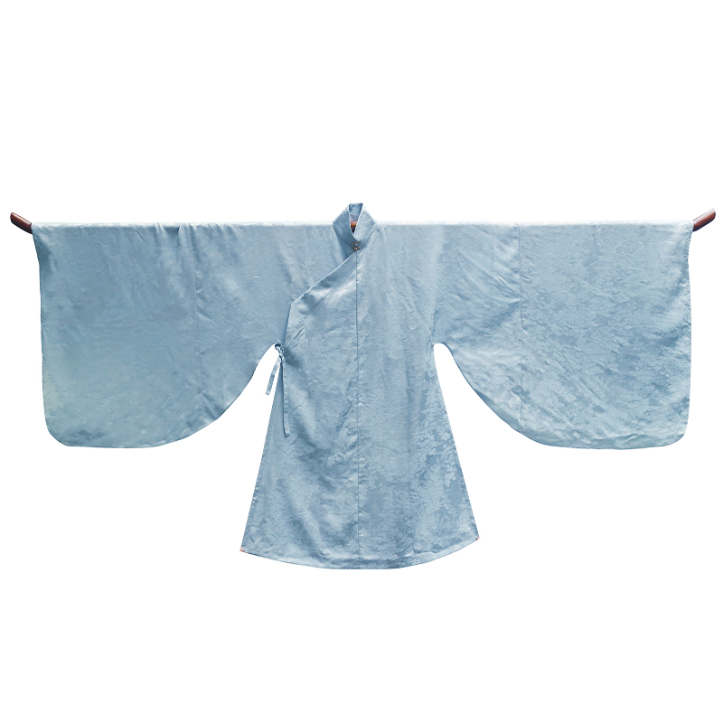 竖领飘带不含日常长衫大襟立领司花秋明春秋汉服