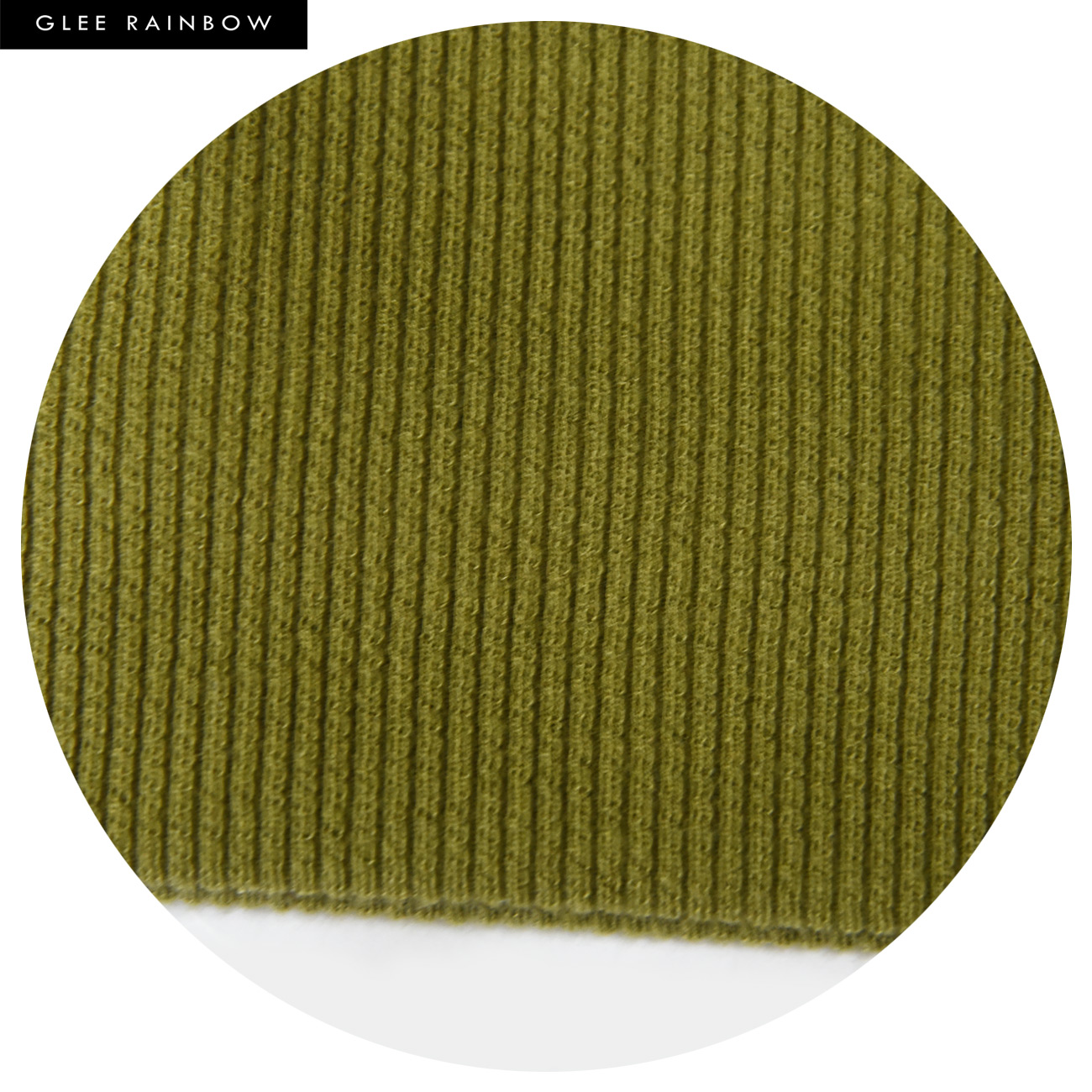 gleerainbow经典芥末绿针织弹力宽边复古潮人发发饰