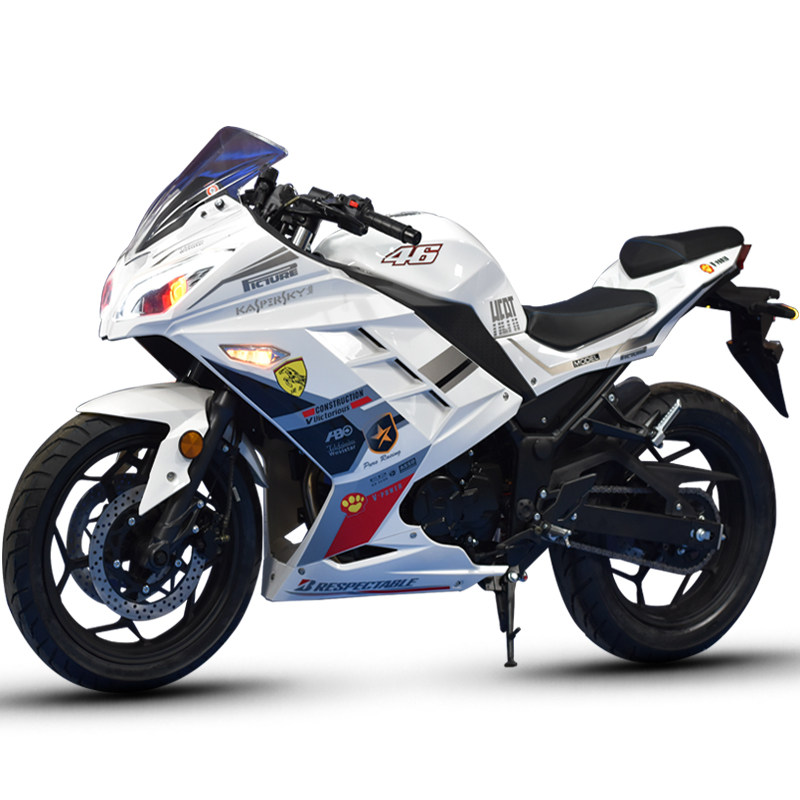 新款v6地平线r3摩托车电喷400cc双缸跑车公路摩托车整车