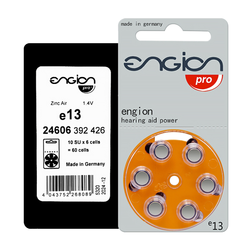 包邮德国原装进口引擎engion峰力西嘉耳背助听器a13纽扣电池
