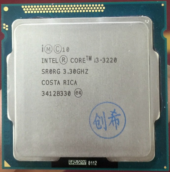 i3-32203240321021002120213032253245台式机1155cpu