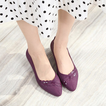 Baotou ຄົນອັບເດດ: ເກີບດ່ຽວສີ່ລະດູການ, heel ຂະຫນາດກາງ, heel ຫນາ, heel wedge, sandals jelly ສໍາລັບແມ່ຍິງ, summer, versatile, ສະດວກສະບາຍ, ກັນນ້ໍາ, ບໍ່ເລື່ອນ, sole ອ່ອນ.