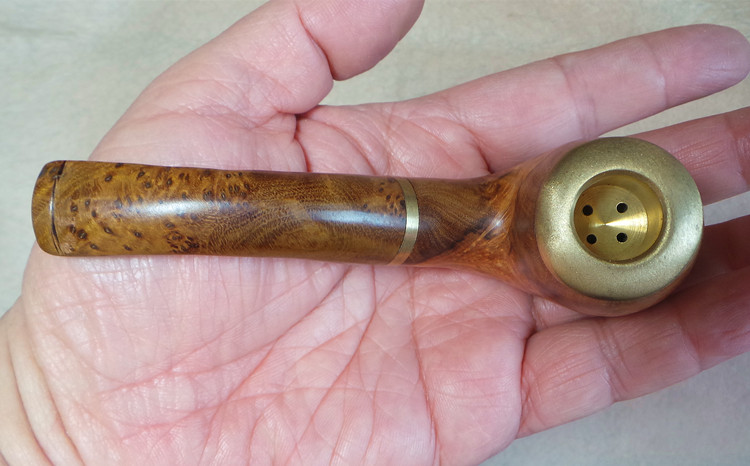 麻梨疙瘩烟斗烟嘴烟袋老料鬼影满花一物一拍烟斗