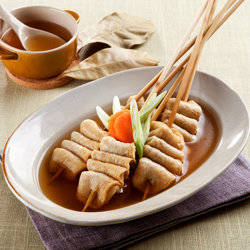 海鲜釜山鱼饼韩国火锅关东煮食材甜不辣韩式炒年糕鱼糕串特产410g