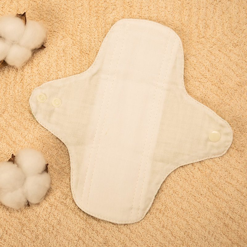 四送一贝180mm水洗卫生巾漏尿护垫女纯棉纱布抑菌卫生巾