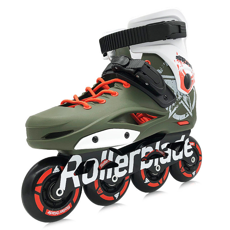 rollerbladestorm轮滑成人专业平花风暴溜冰鞋旱冰冰鞋直排轮