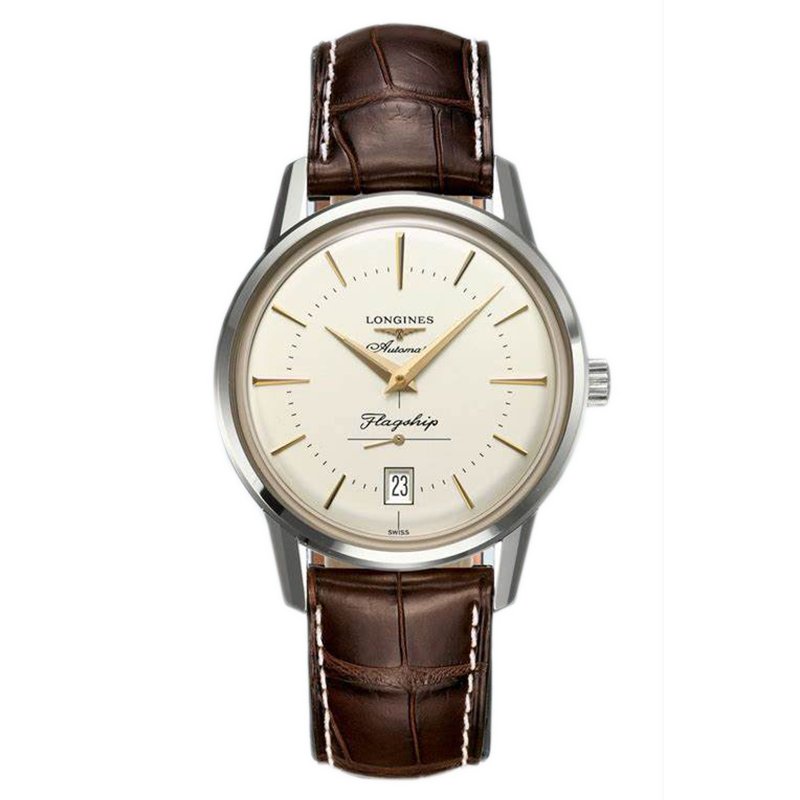 无保留捡漏[9.8新]浪琴精钢自动机械手表男L4.795.4.78.2男士正装