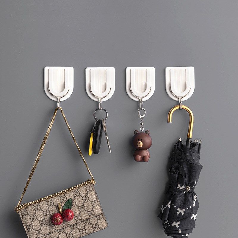 自贴挂钩强力超强粘胶特小小号迷你自粘钩吸挂钩