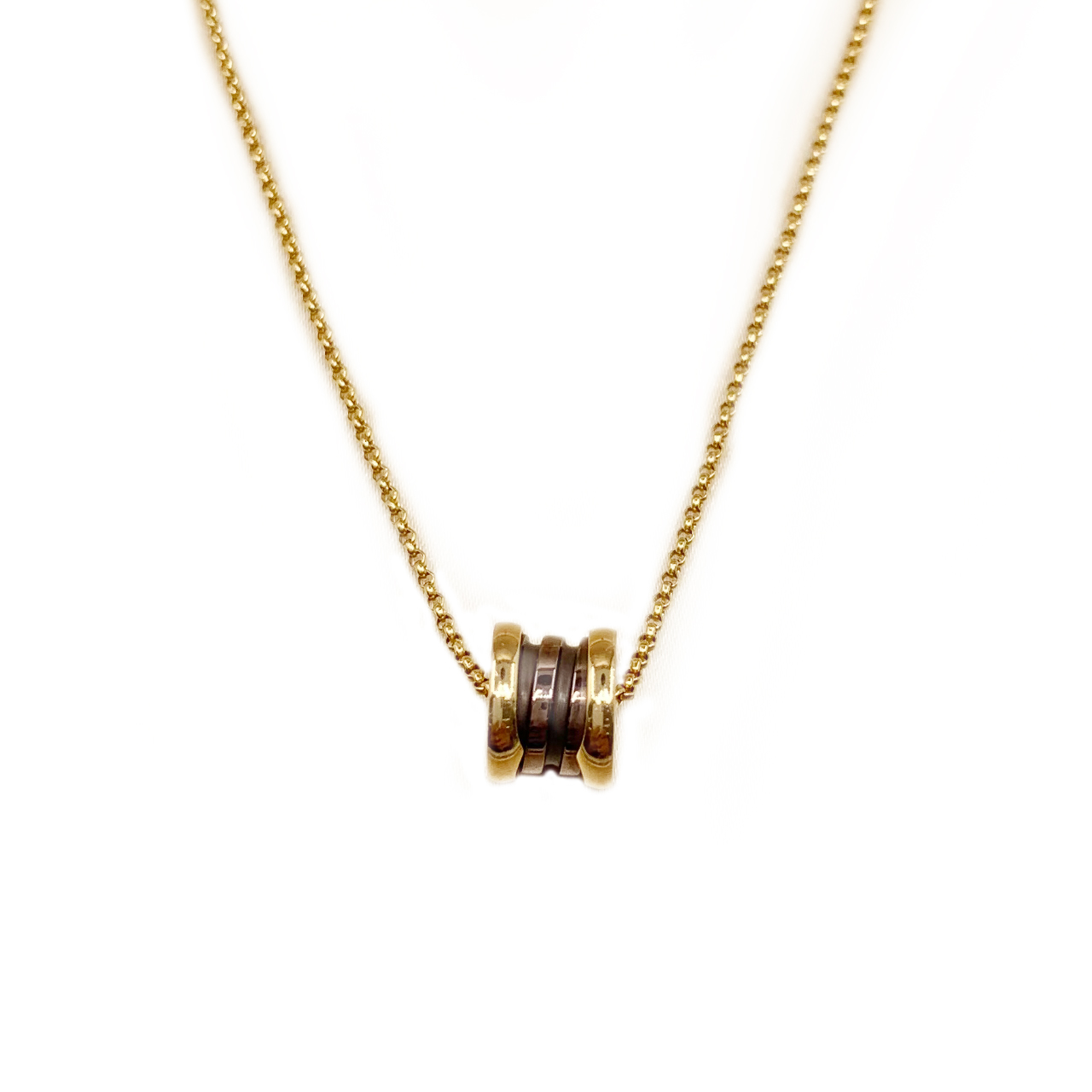 bvlgari宝格丽bzero1罗马130年纪念小蛮腰项链公价15100项链