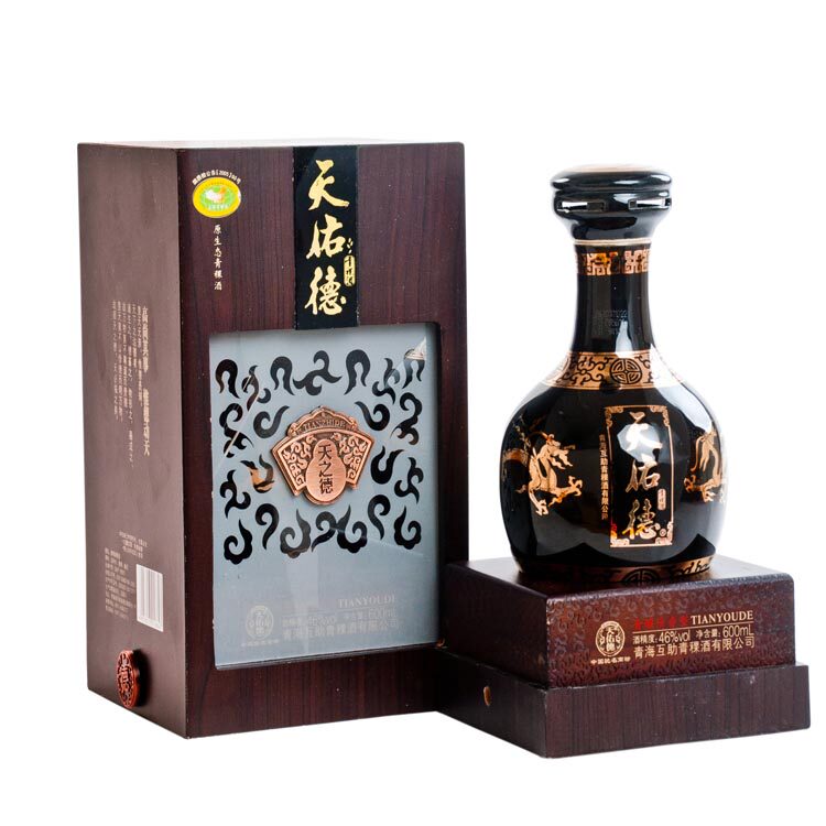 天佑德青稞酒天之德46° 传统清香型 高端商务白酒 青青稞酒