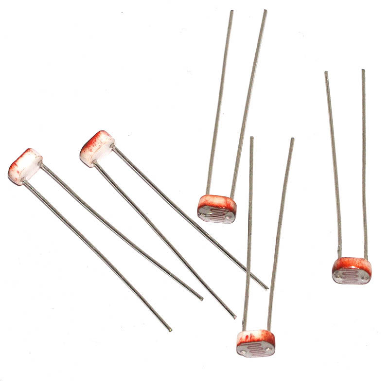 元件佐田光敏电阻5539光电开关5mm光电检测200个电阻器