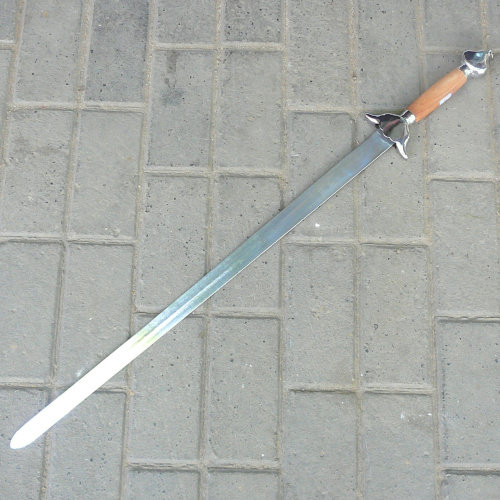 武术表演软剑太极剑晨练器械械斗家男女带响响声镇太极剑