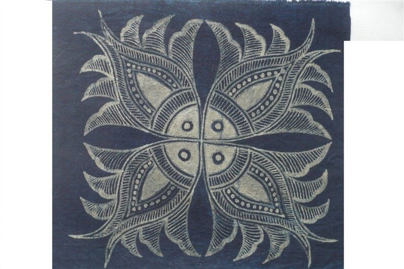 蜡染黔东南产品丹寨苗族手工手工制制作植物染料苗族蜡染