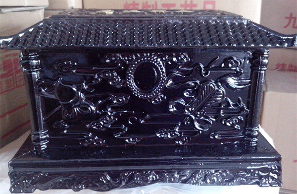 骨灰盒店铺多品品种厂家直销永远怀恋塑料腐烂骨灰盒