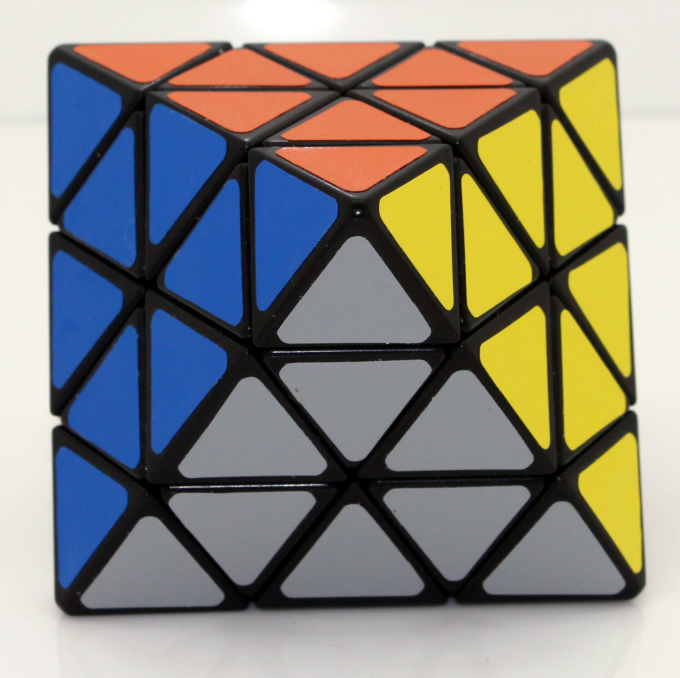魔方蓝蓝八面体八轴ll正八斜转异形包邮魔方