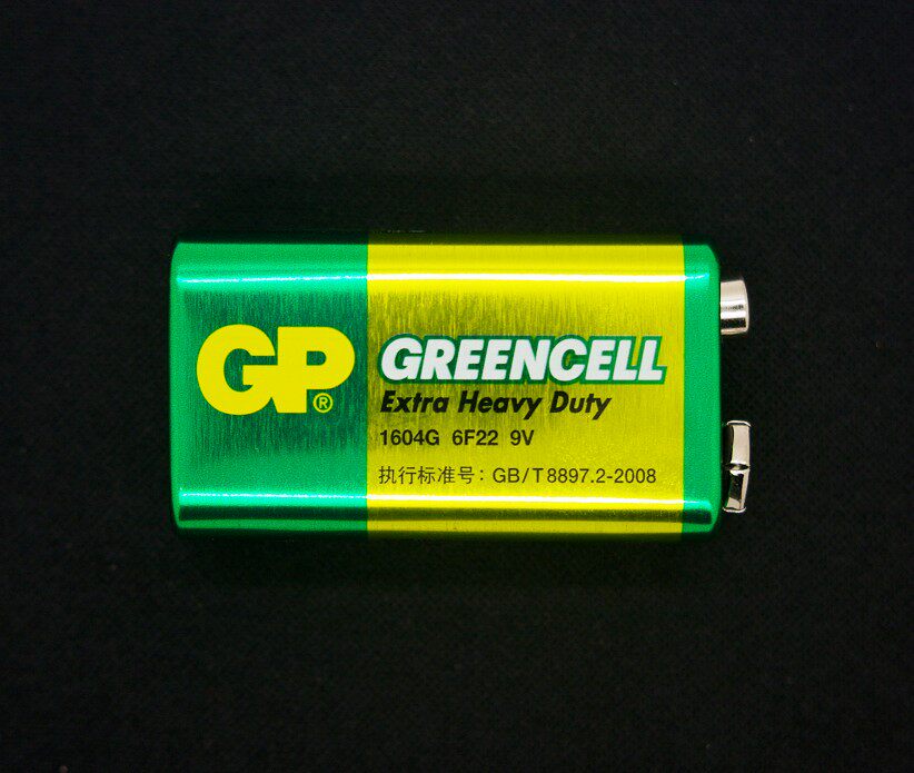 电池超霸gp9v万用表玩具测线无线话筒专用普通干电池