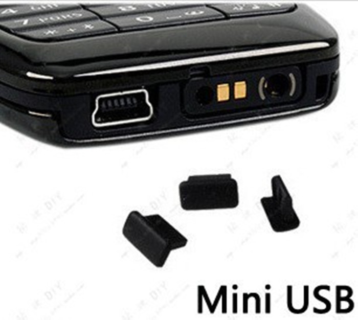miniusb型口胶塞防尘笔记本移动硬盘手机mp3手机防尘塞