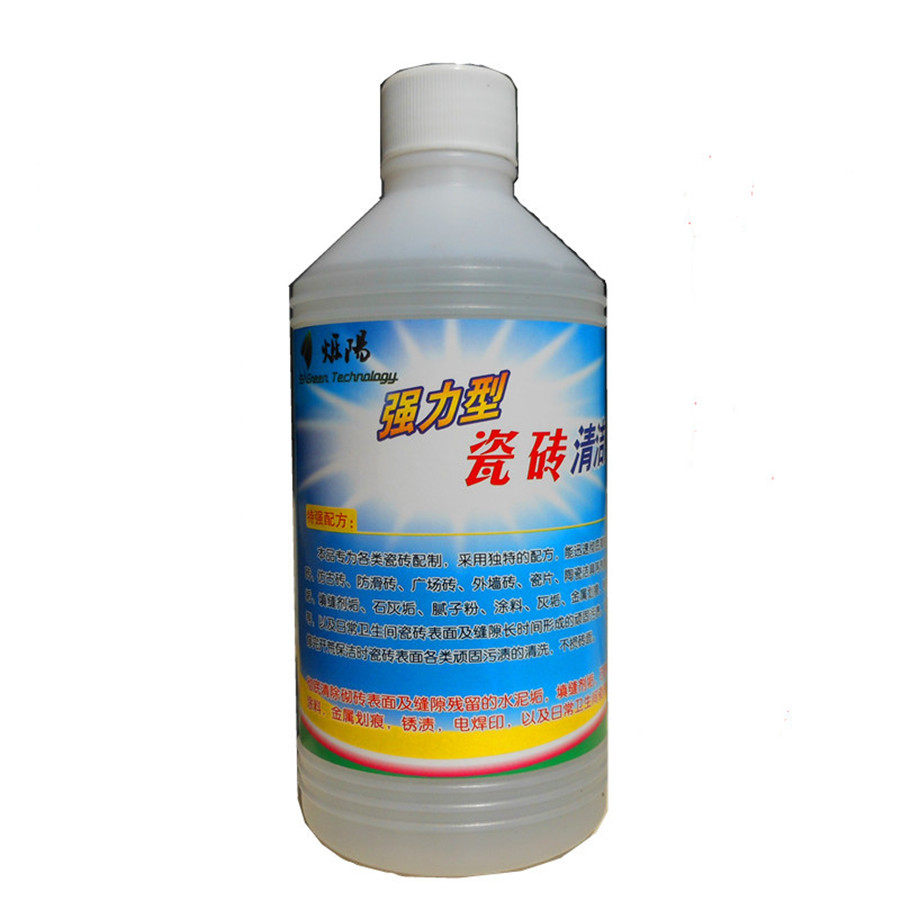 瓷砖清洁剂强力去污洁瓷剂除垢水泥清除剂石灰腻子多用途清洁剂