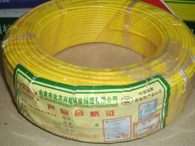 电线厂家直销单芯铜线单芯线家用bv6平方单股铜单芯线