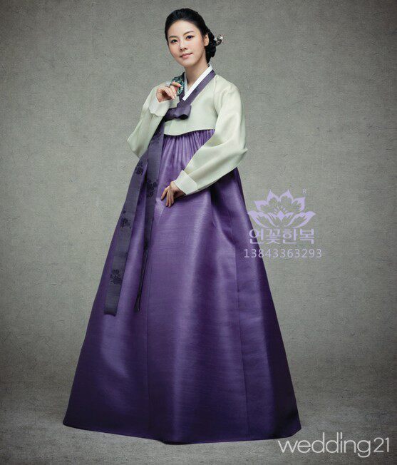 韩国韩服进口面料妈妈朝鲜族民族服装传统hw01003民族服装