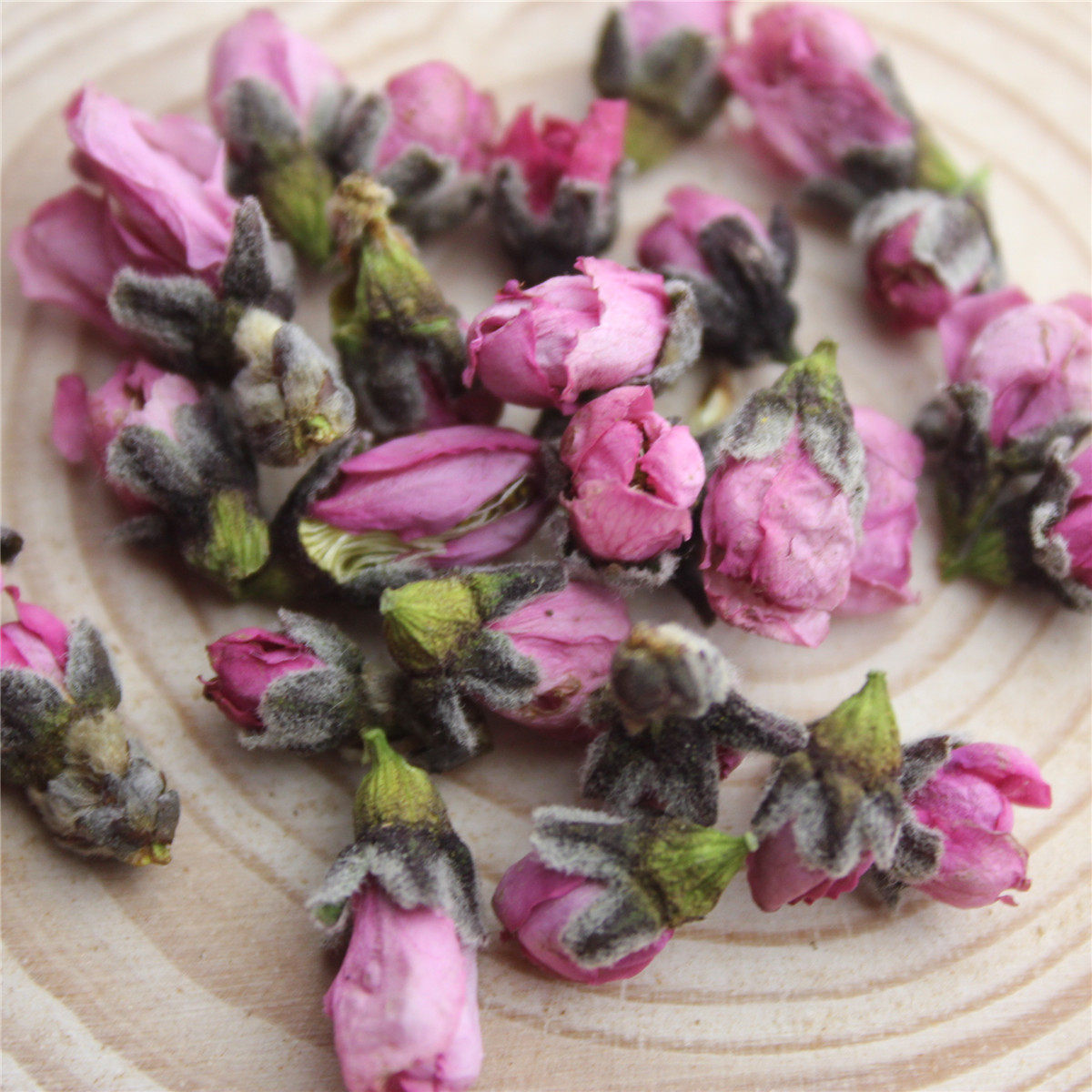 桃花花茶排泡水喝正品茶叶干桃花苞蕾宿荷叶代用