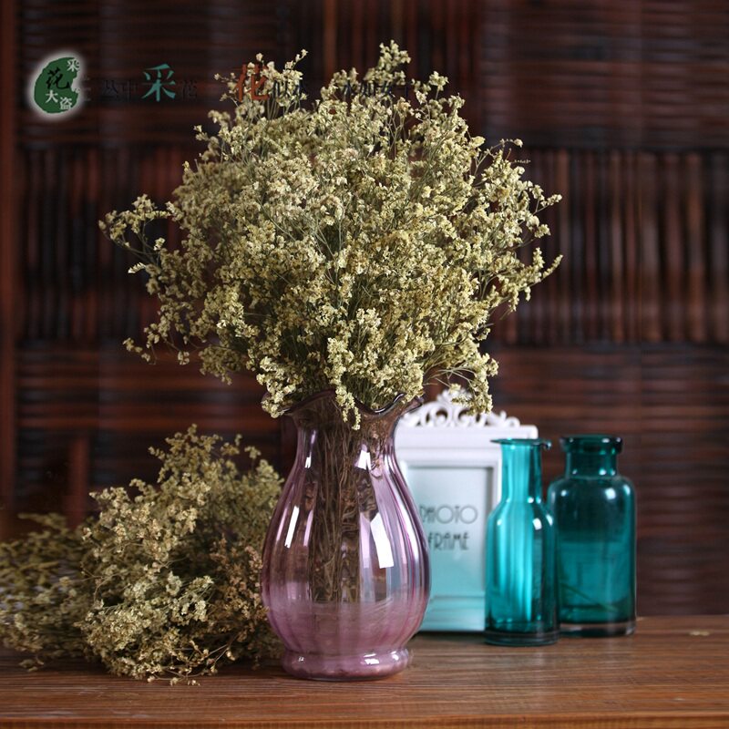 干花仿真水晶云南真花花束装饰风干客厅卧室干花