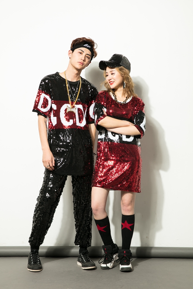 ds成人舞台装嘻哈成人街舞jazz爵士舞服演出服亮片舞蹈表演服装