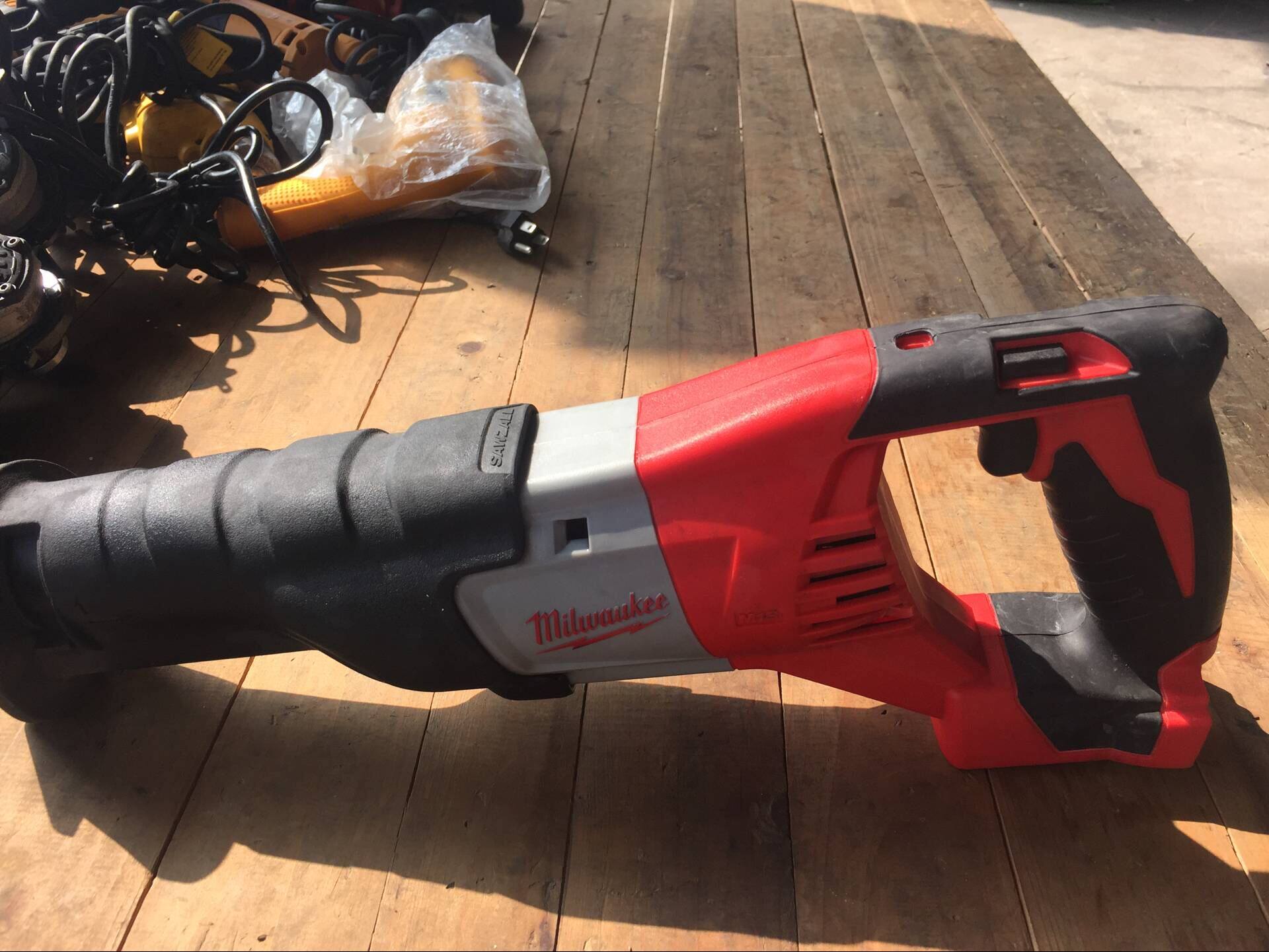 正品美国进口二手米沃奇m18v充电式往复马刀手电马刀锯