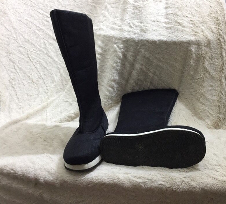古装高帮靴清朝官靴戏曲老爷锦衣卫朝靴汉服婚鞋时装靴