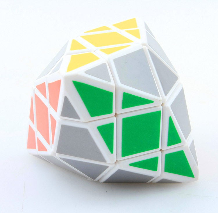 魔方四角异形点盛黑色三阶老牌角锥创意玩具魔方