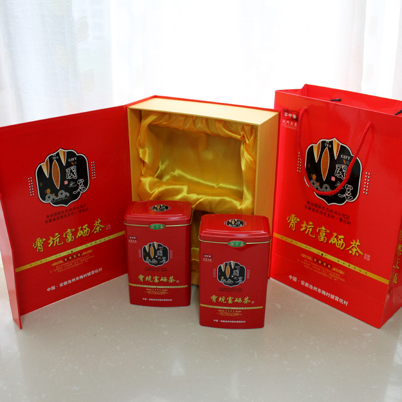 霄坑野生富硒茶叶池州九华华山原产地特产经济其它绿茶