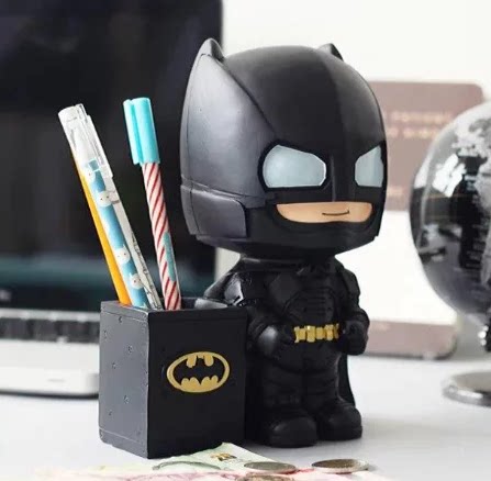 模具石膏蝙蝠侠新款卡通天然乳胶娃娃diy彩绘白模填色