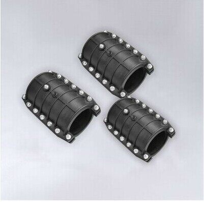 抢修快速补漏接头pe哈夫节管道20450pe管