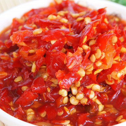 贵州特产辣椒海椒剁辣椒酱500克农家手工辣子鱼头辣椒粉料